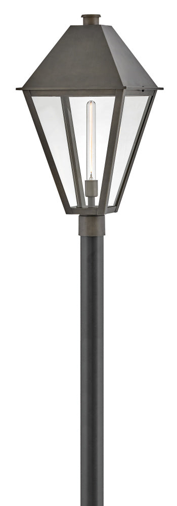 Hinkley 28861BLB Large Post Mount Lantern