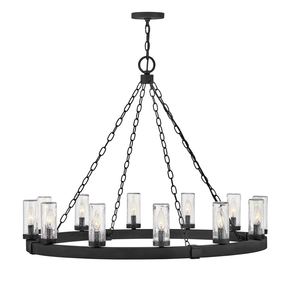 Hinkley 29207BK Large Chandelier