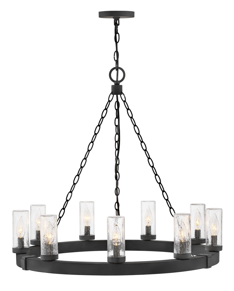 Hinkley 29208BK Medium Chandelier
