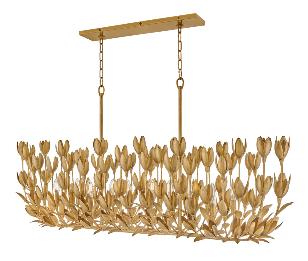 Hinkley 30015BNG Large Ten Light Linear
