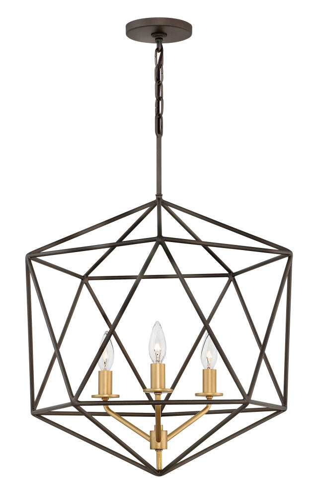 Hinkley 3023MM Large Open Frame Pendant