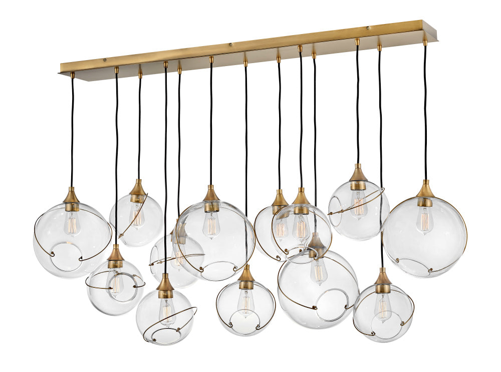 Hinkley 30305HBR Large Thirteen Light Linear