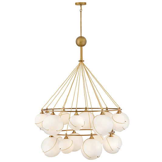 Hinkley 30308HBR-CO Extra Large Two Tier Chandelier