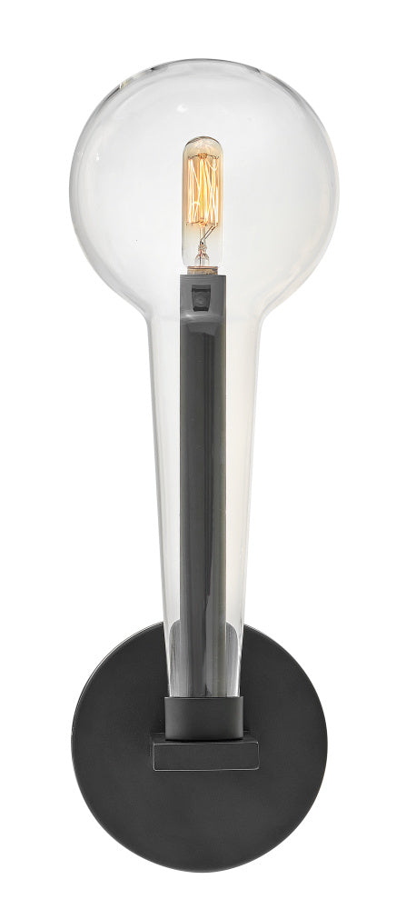 Hinkley 30520BK Medium Single Light Sconce