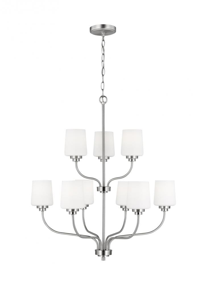 Generation Lighting 3102809EN3-962 Nine Light Chandelier