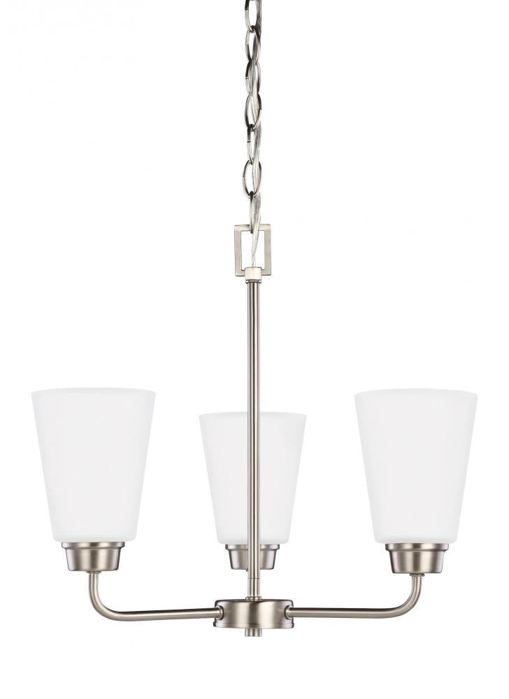 Generation Lighting 3115203EN3-962 Three Light Chandelier