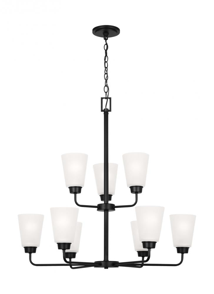 Generation Lighting 3115209EN3-112 Kerrville Nine Light Chandelier