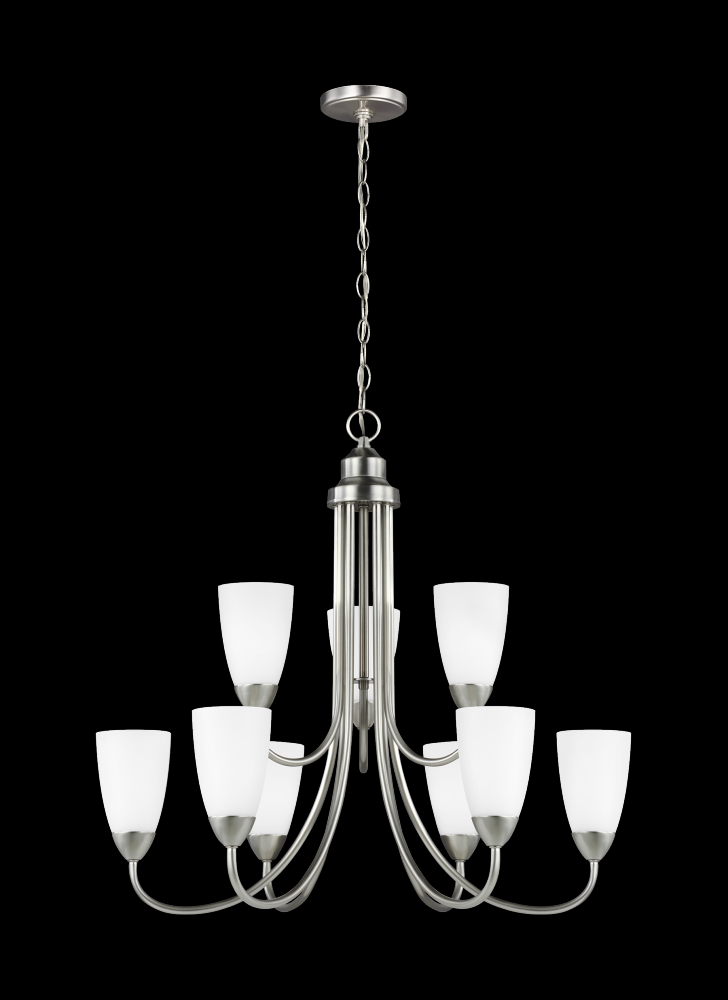 Generation Lighting 3120209EN3-962 Nine Light Chandelier