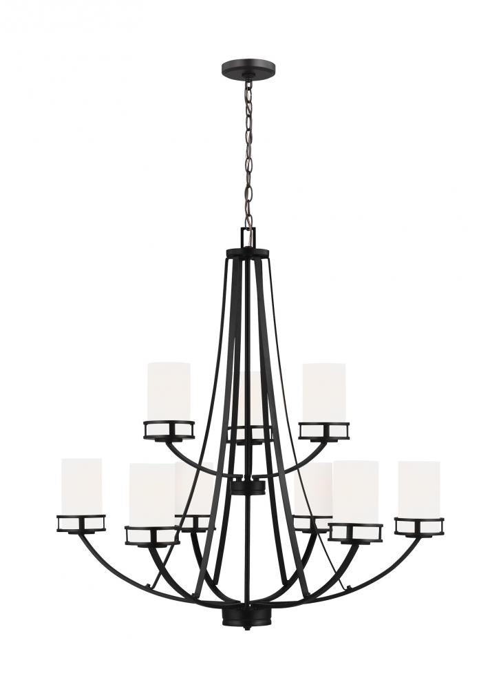 Generation Lighting 3121609-112 Nine Light Chandelier