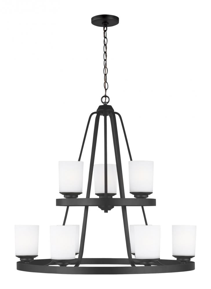 Generation Lighting 3130709-112 Nine Light Chandelier
