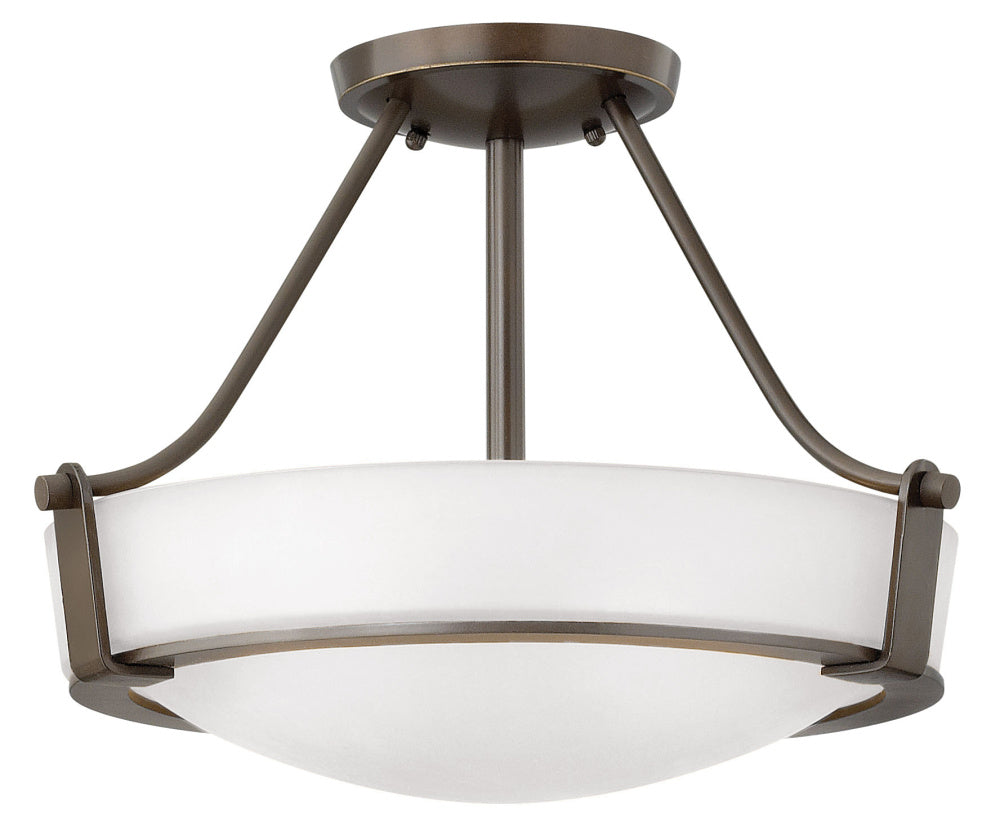 Hinkley 3220OB-WH Medium Semi-Flush Mount