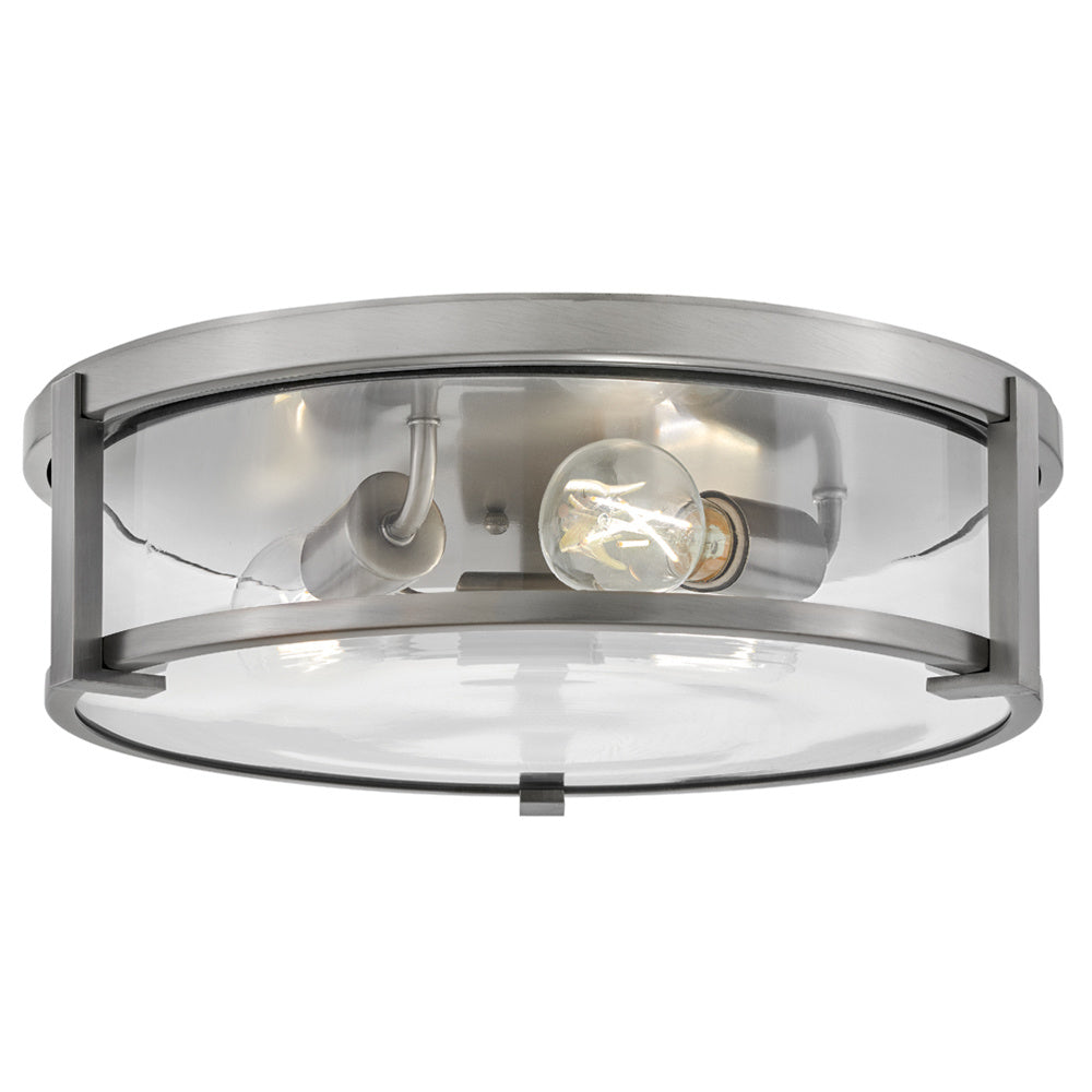 Hinkley 3243AN-CL Medium Flush Mount