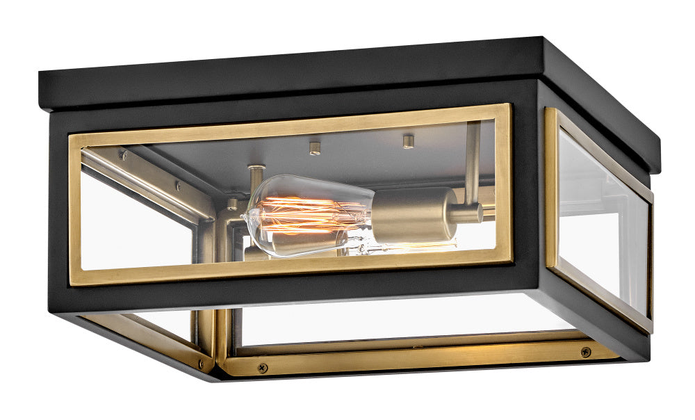Hinkley 32981BK Medium Flush Mount