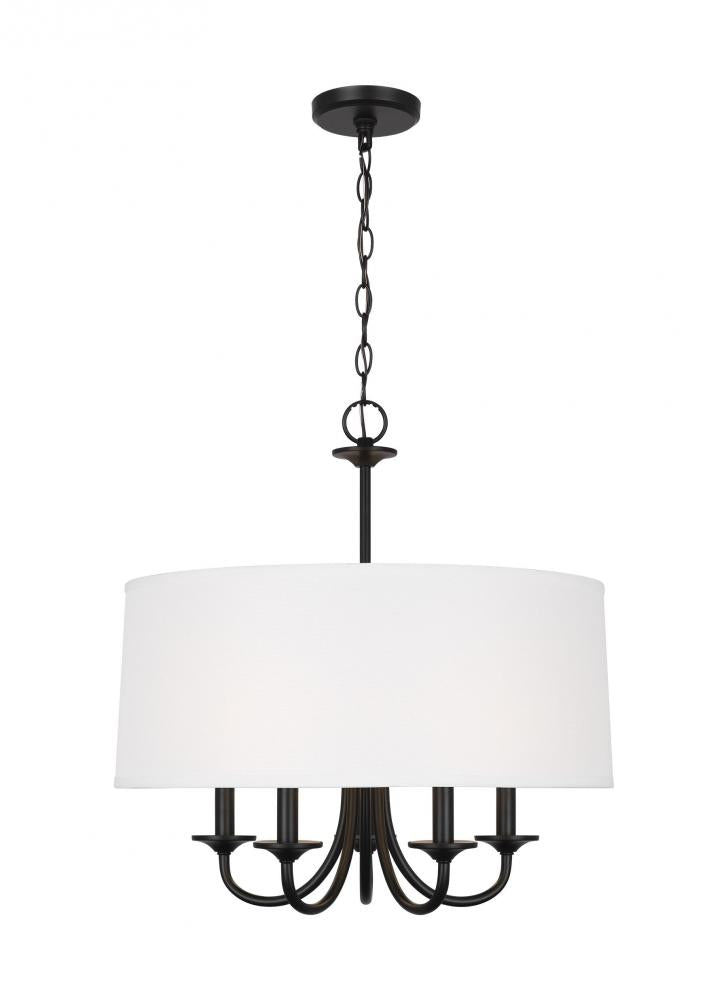Generation Lighting 3320205EN-112 Seville Five Light Shade Chandelier