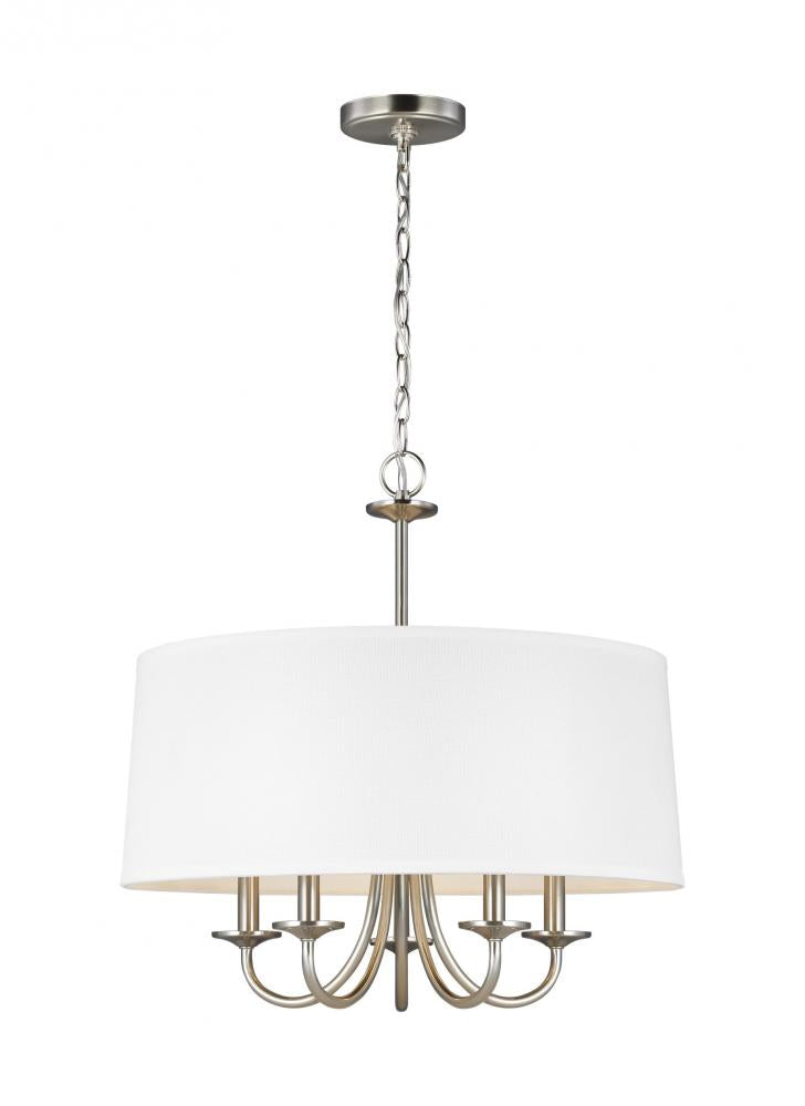 Generation Lighting 3320205EN-962 Five Light Shade Chandelier