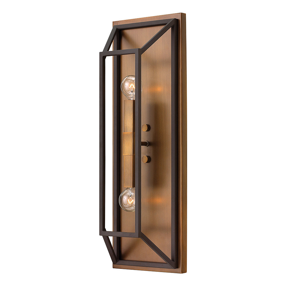 Hinkley 3330BZ Large Two Light Sconce