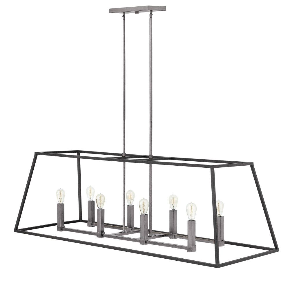 Hinkley 3338DZ Medium Eight Light Open Frame Linear