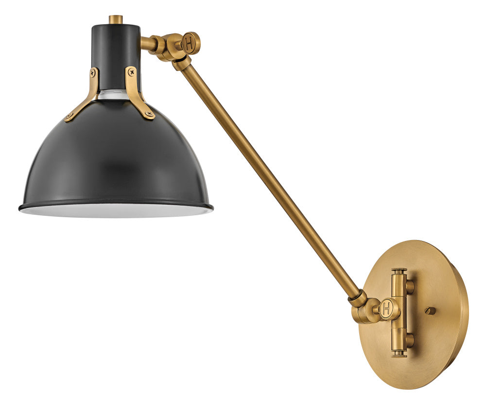 Hinkley 3480SK Medium Swing Arm Single Light Sconce