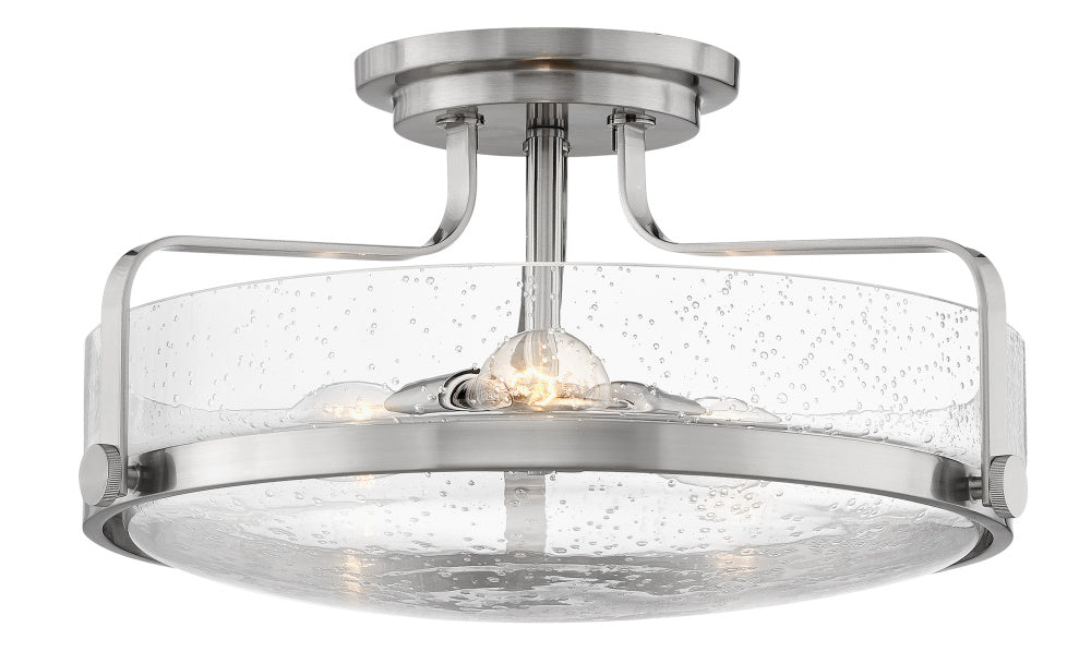 Hinkley 3643BN-CS Medium Semi-Flush Mount