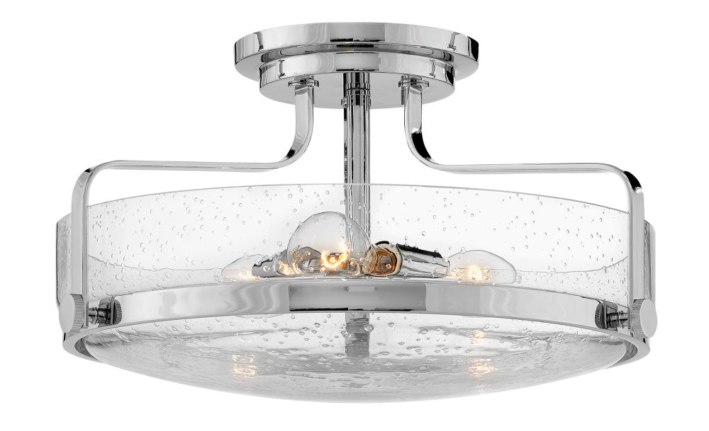 Hinkley 3643CM-CS Medium Semi-Flush Mount