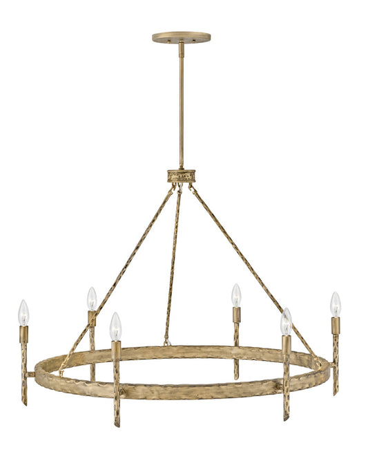 Hinkley 3678CPG Large Single Tier Chandelier