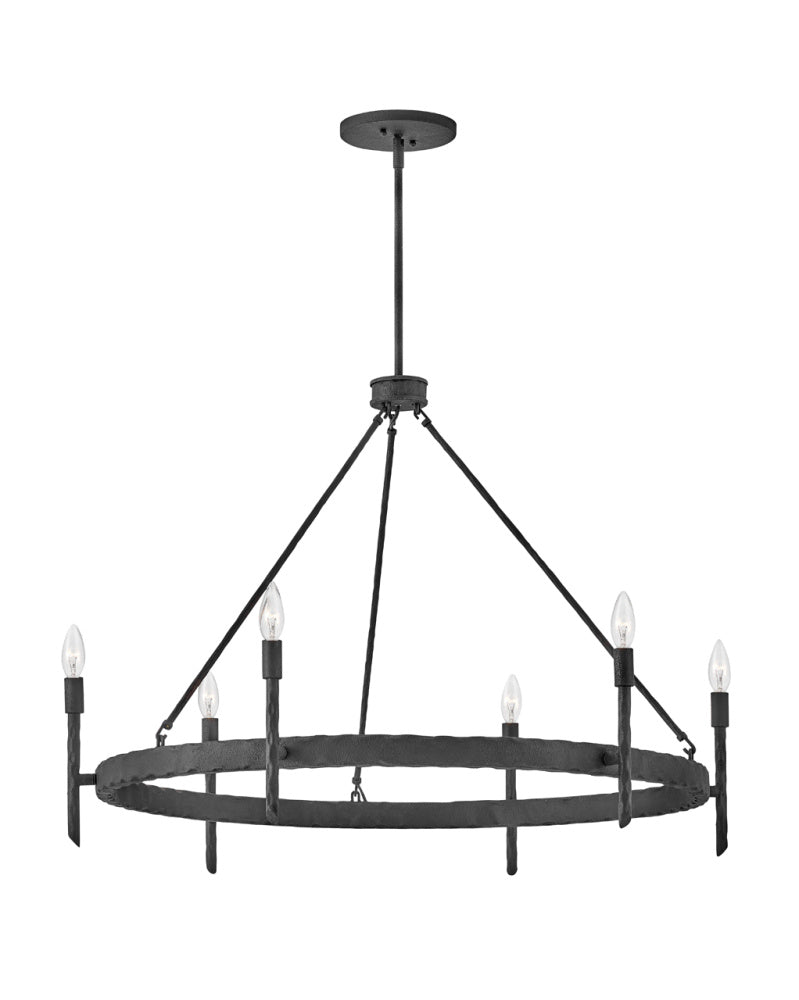 Hinkley 3678FE Large Single Tier Chandelier