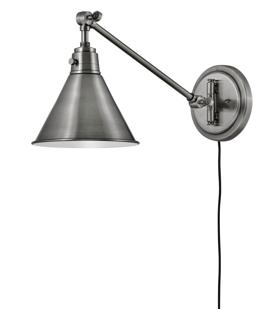 Hinkley 3690PL Medium Swing Arm Single Light Sconce