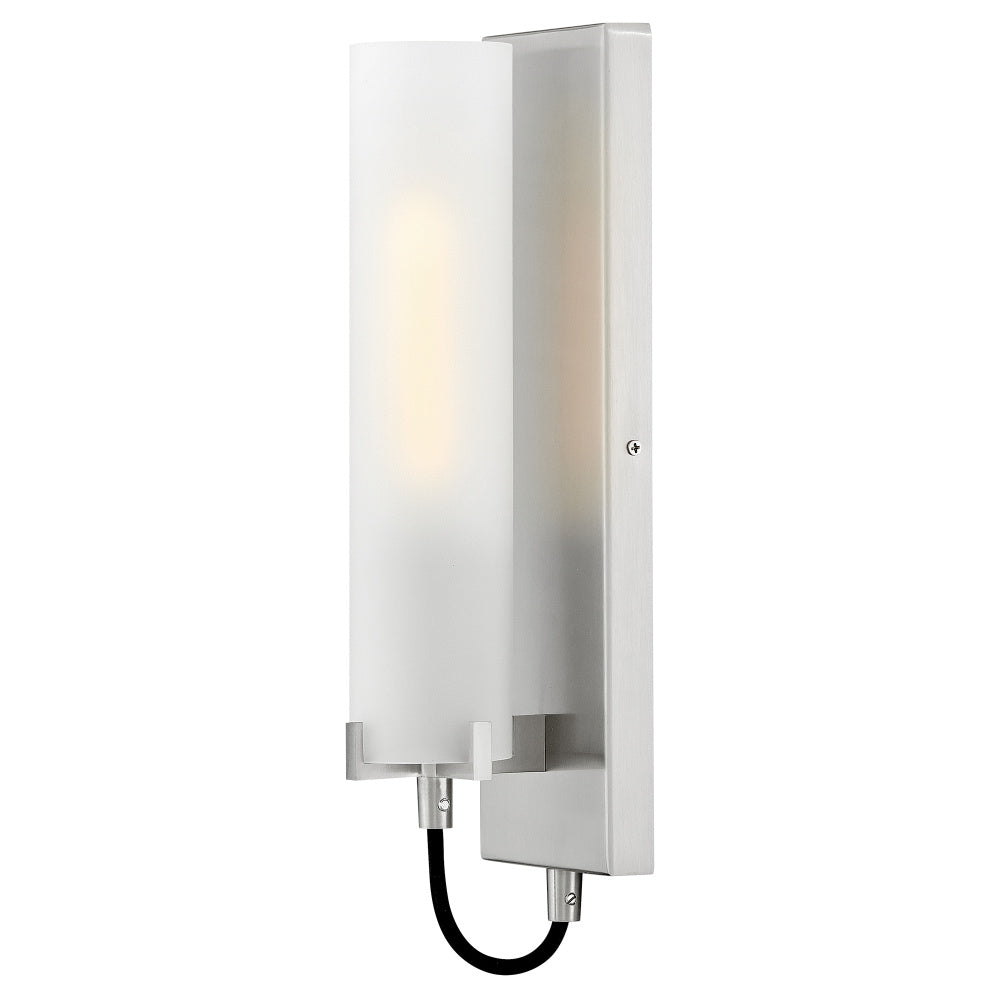 Hinkley 37850BN-WH Medium Single Light Sconce