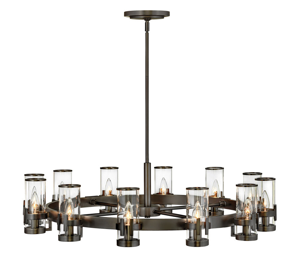 Hinkley 38109BX Medium Single Tier Chandelier