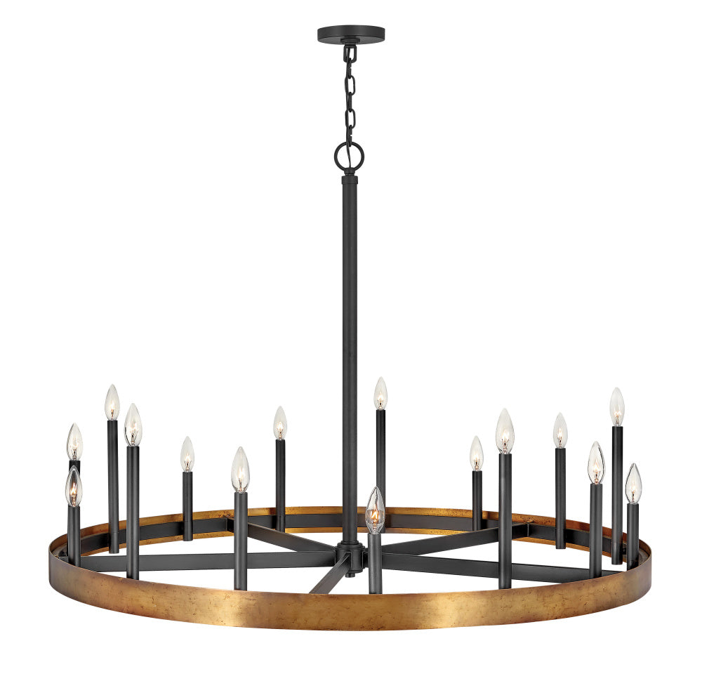 Hinkley 3865WA Large Single Tier Chandelier