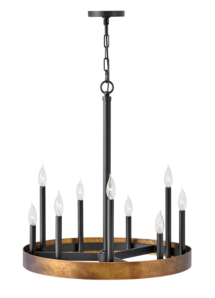 Hinkley 3866WA Medium Single Tier Chandelier