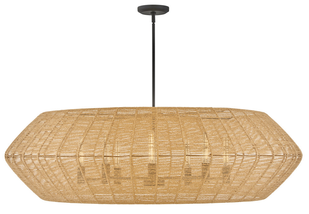 Hinkley 40386BLK-CML Extra Large Drum Chandelier