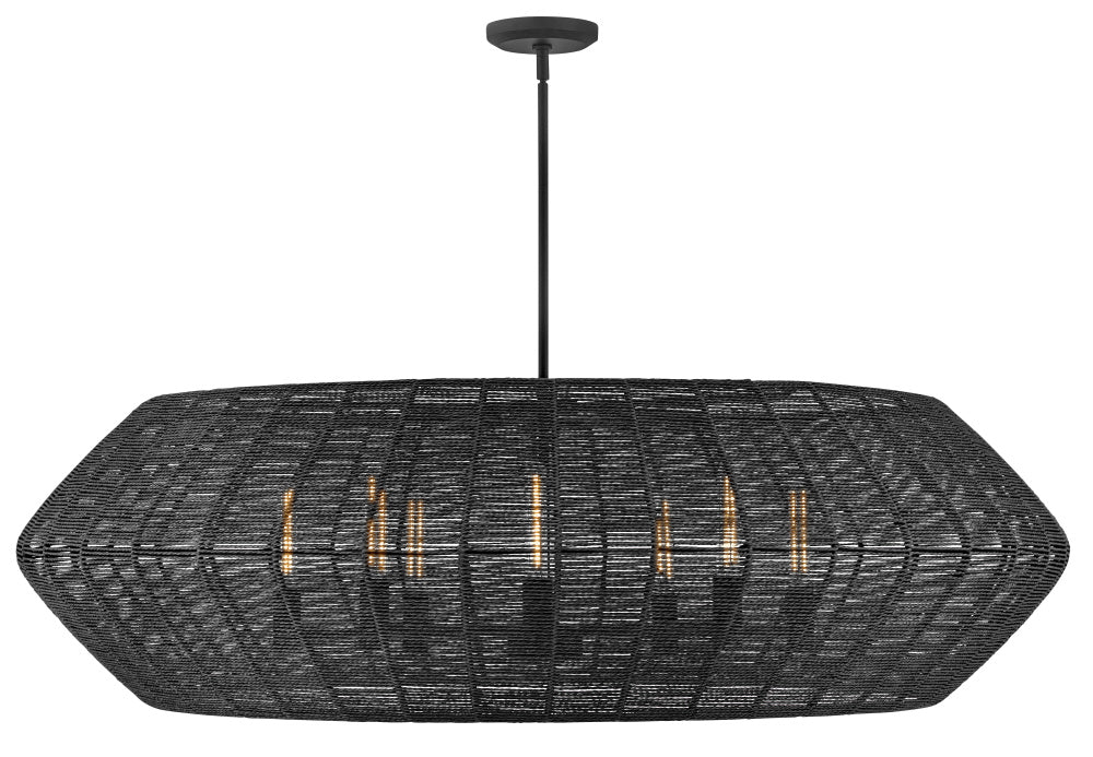 Hinkley 40386BLK Extra Large Drum Chandelier