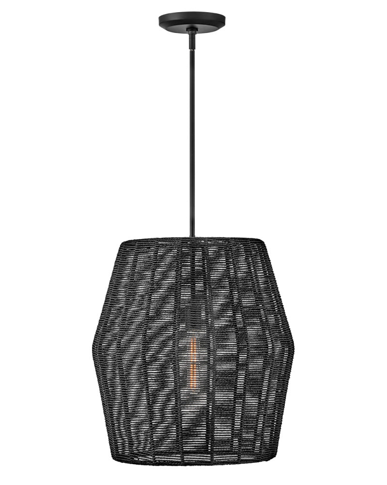 Hinkley 40387BLK Large Convertible Pendant