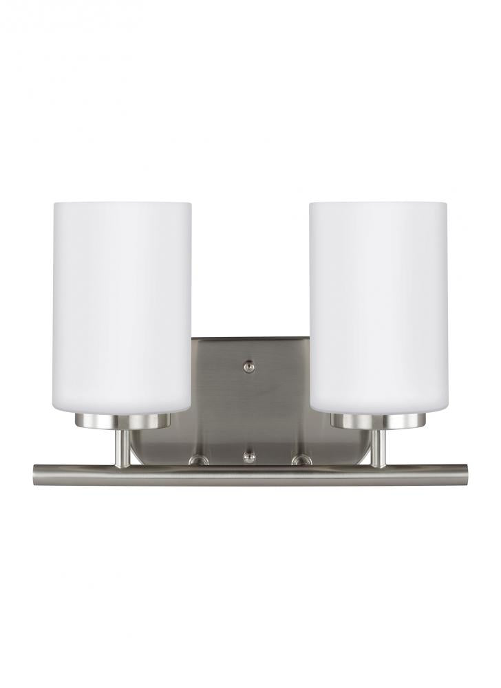 Generation Lighting 41161EN3-962 Two Light Wall / Bath