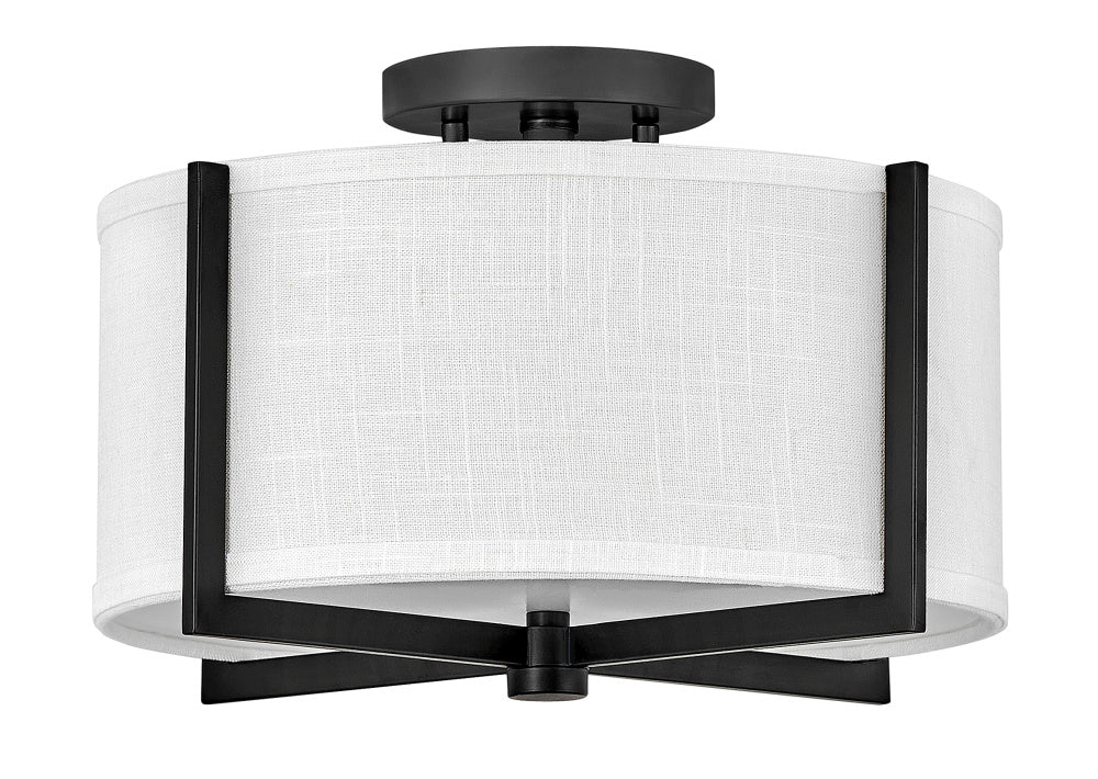 Hinkley 41706BK Medium Semi-Flush Mount