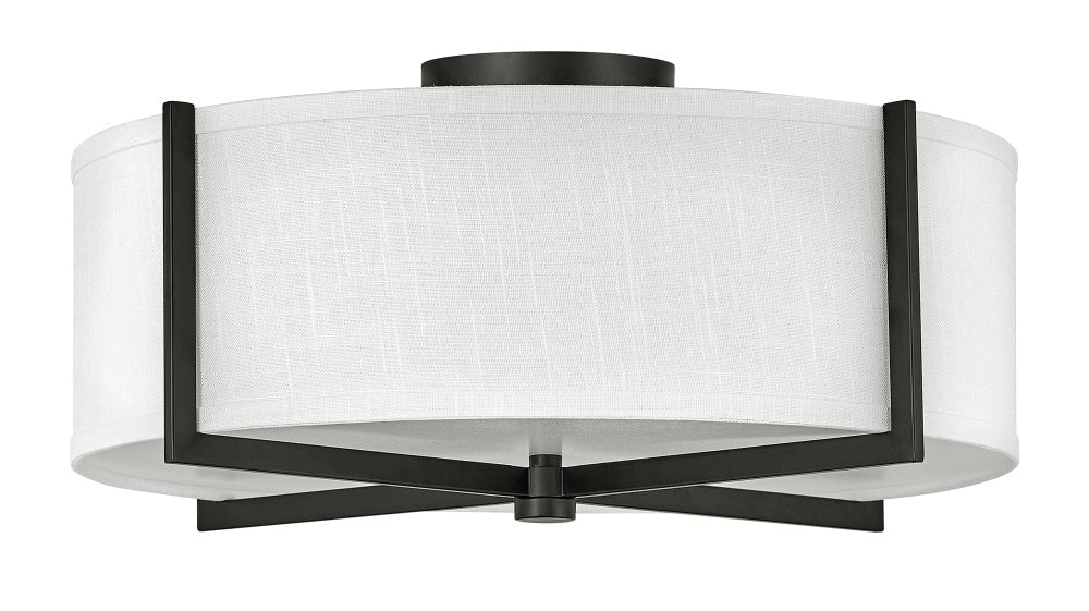 Hinkley 41708BK Medium Semi-flush Mount