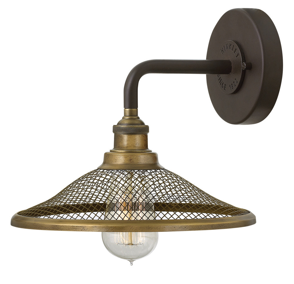 Hinkley 4360KZ Small Single Light Sconce