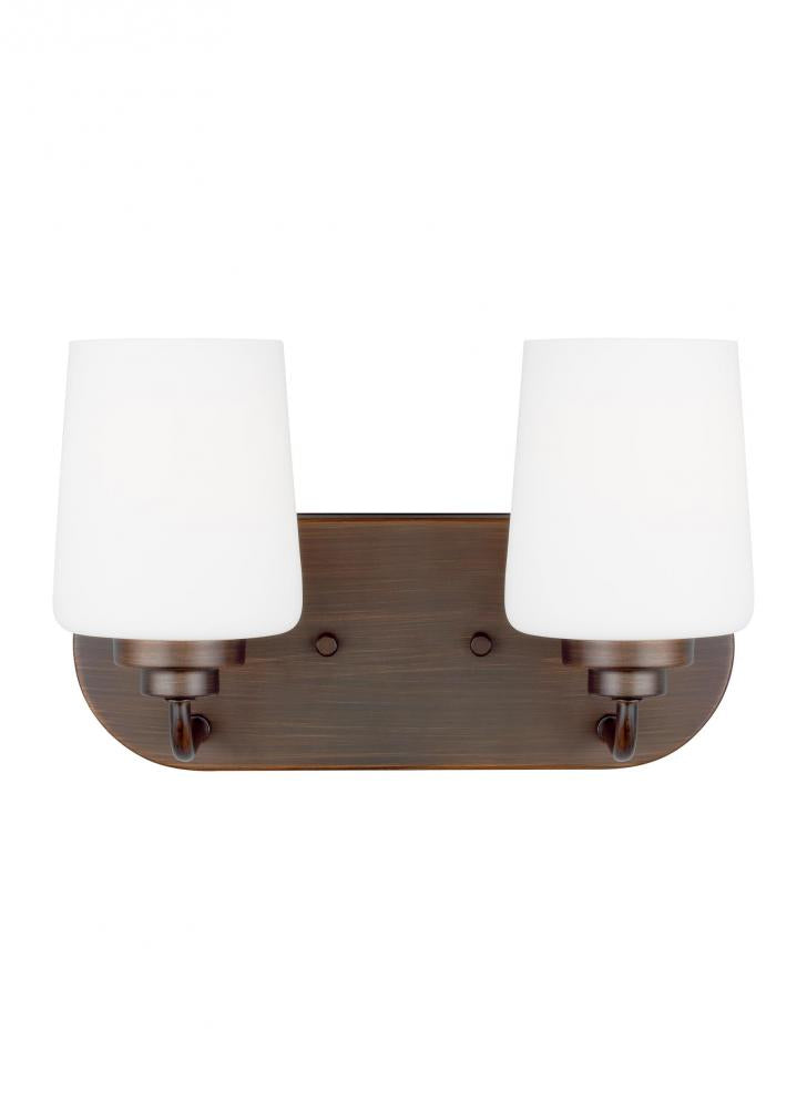 Generation Lighting 4402802-710 Two Light Wall / Bath