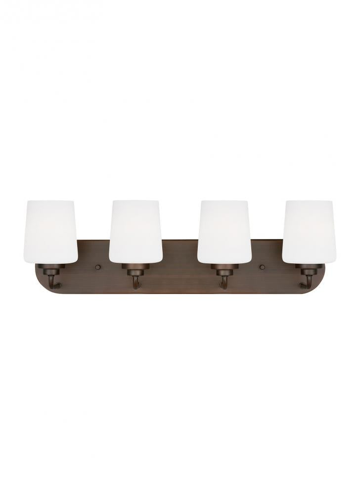 Generation Lighting 4402804-710 Four Light Wall / Bath
