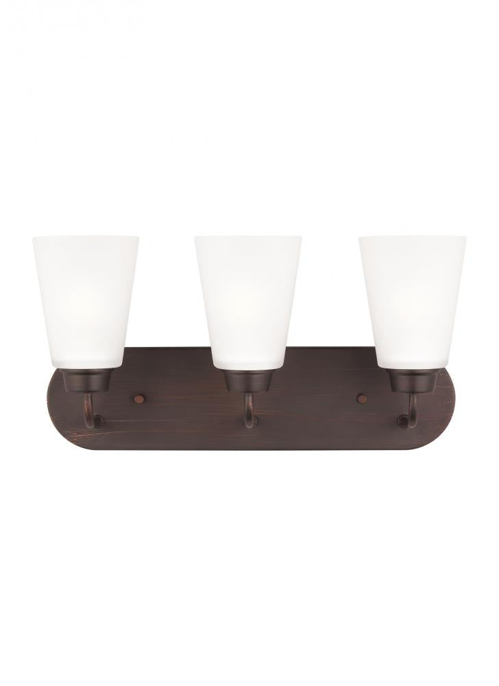 Generation Lighting 4415203-710 Three Light Wall / Bath