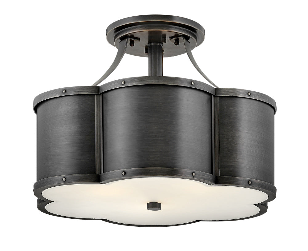 Hinkley 4444BLB Medium Semi-flush Mount
