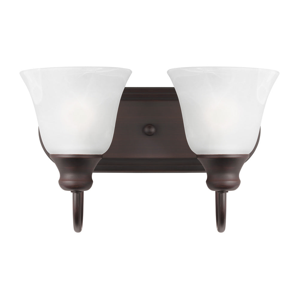 Generation Lighting 44940-710 Windgate Two Light Wall / Bath
