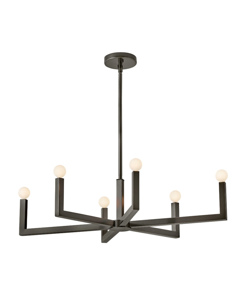 Hinkley 45048BX Small Six Light Linear