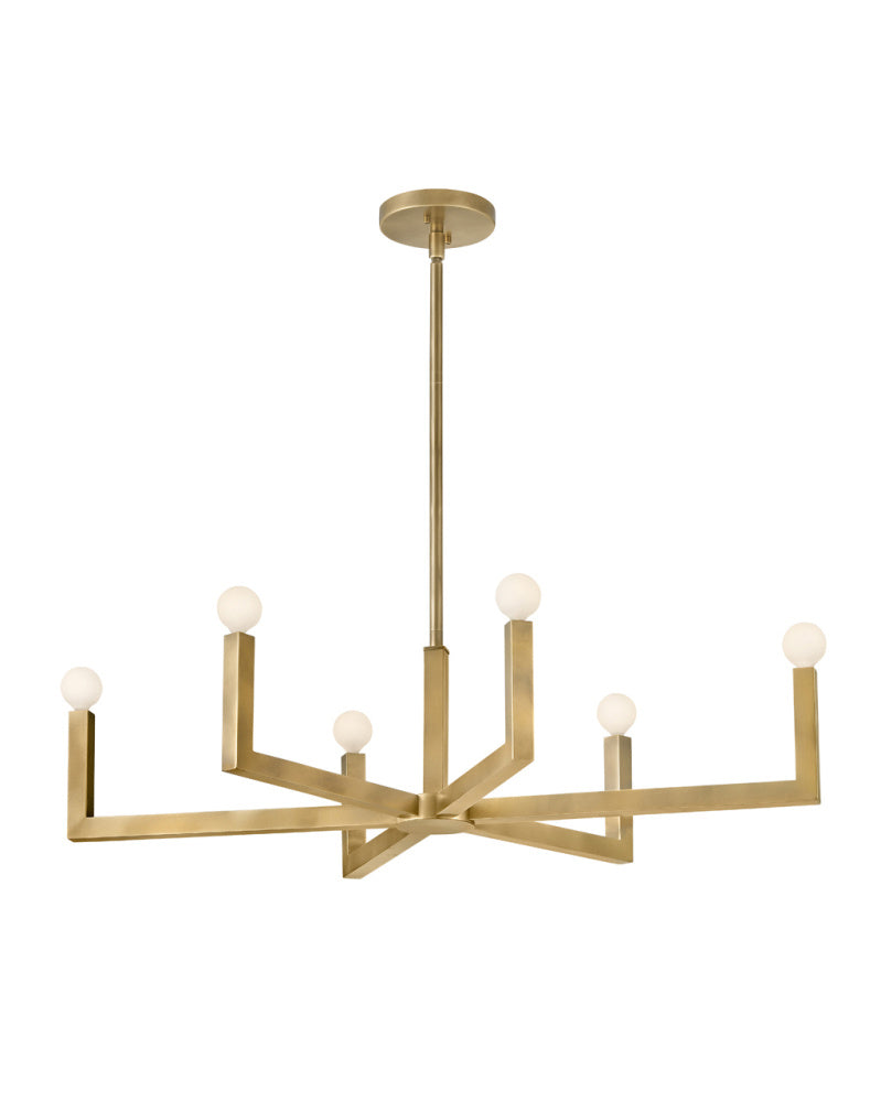 Hinkley 45048HB Small Six Light Linear