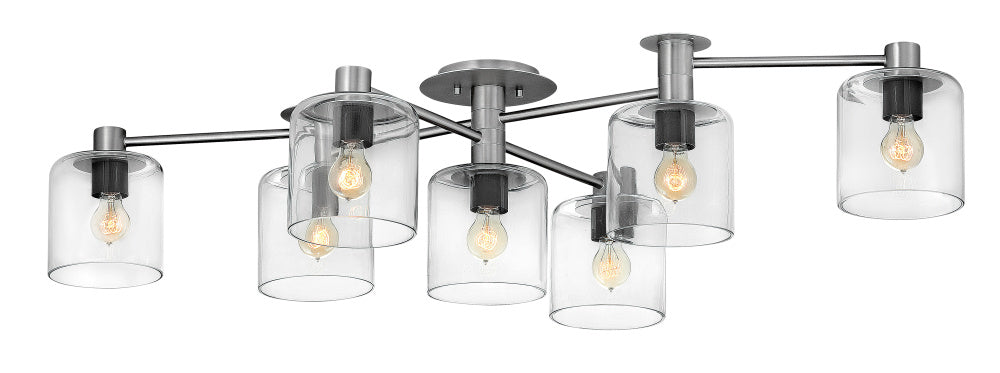 Hinkley 4513BN Large Adjustable Semi-flush Mount