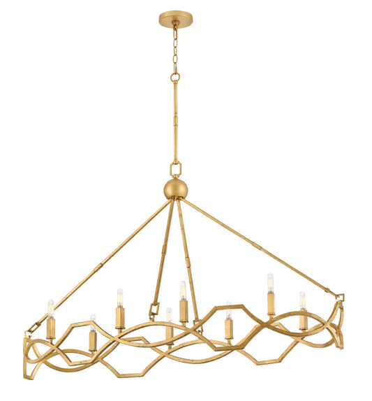 Hinkley 45785DA Medium Eight Light Linear