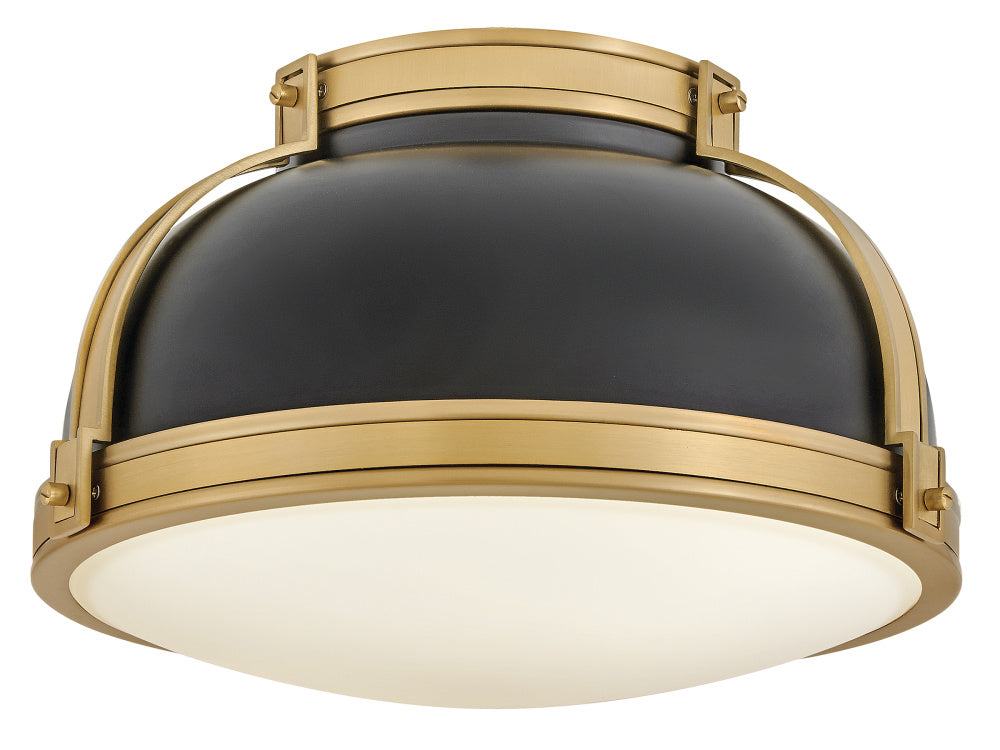 Hinkley 46351BK-LCB Medium Flush Mount