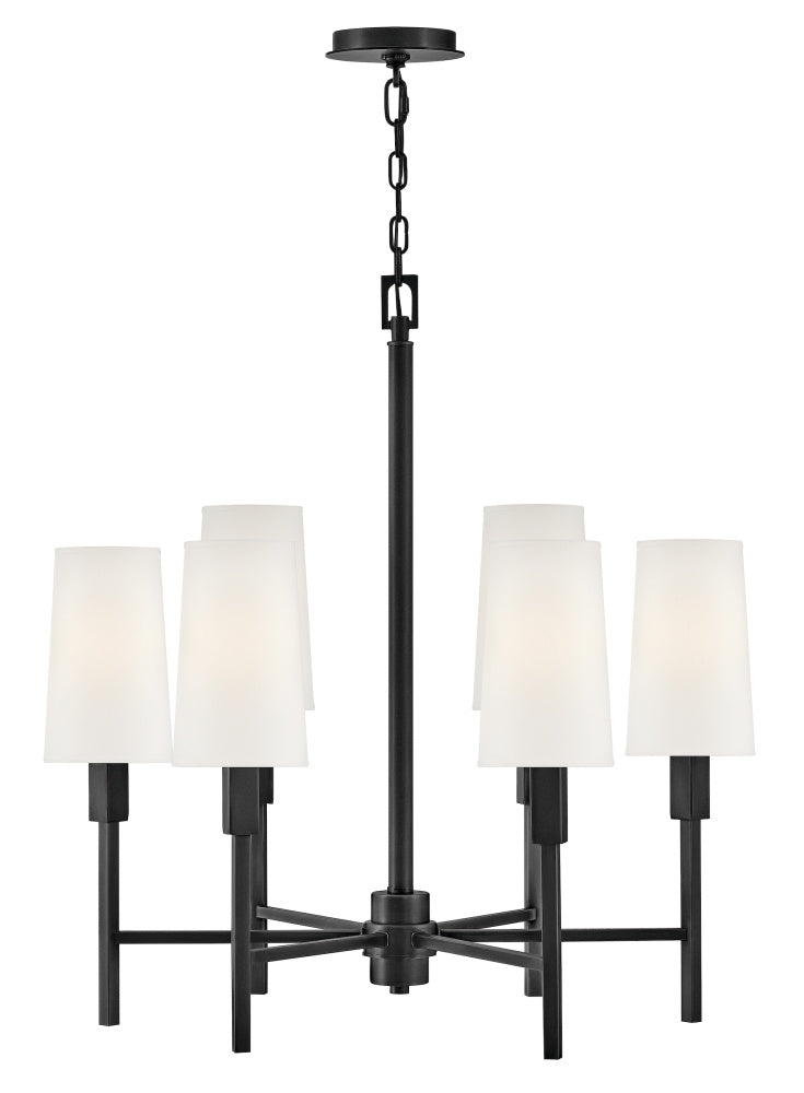 Hinkley 46455BK Medium Chandelier