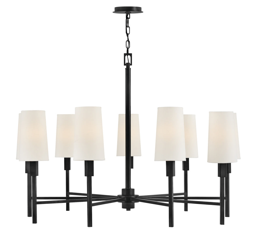 Hinkley 46456BK Large Chandelier